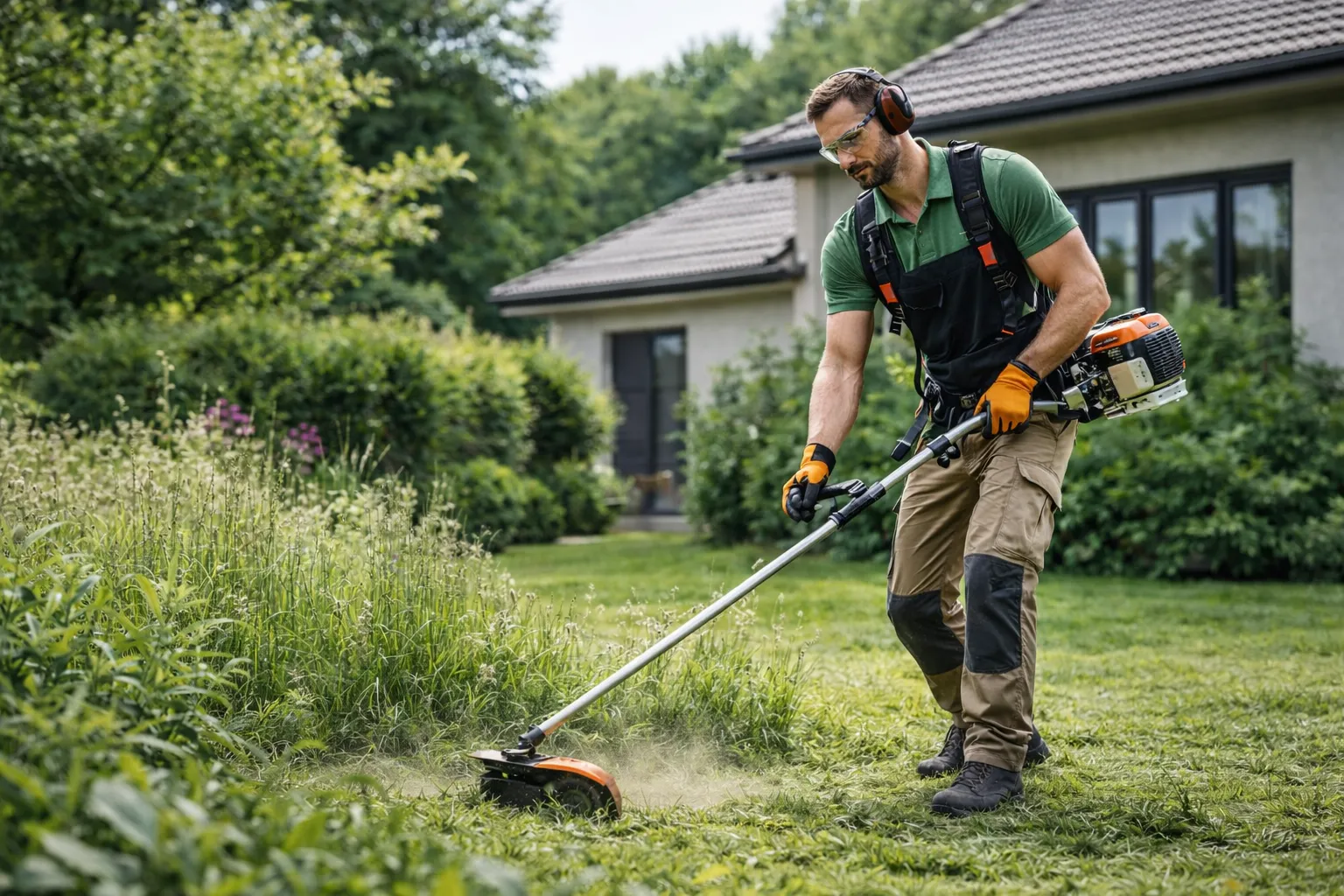 Débroussaillage de terrain